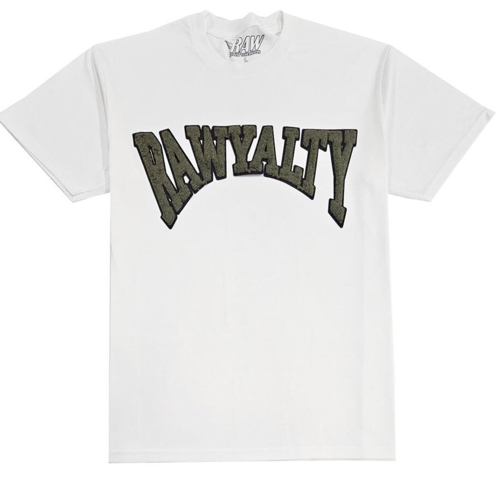 Rawyalty logo graphic tee Sz various
